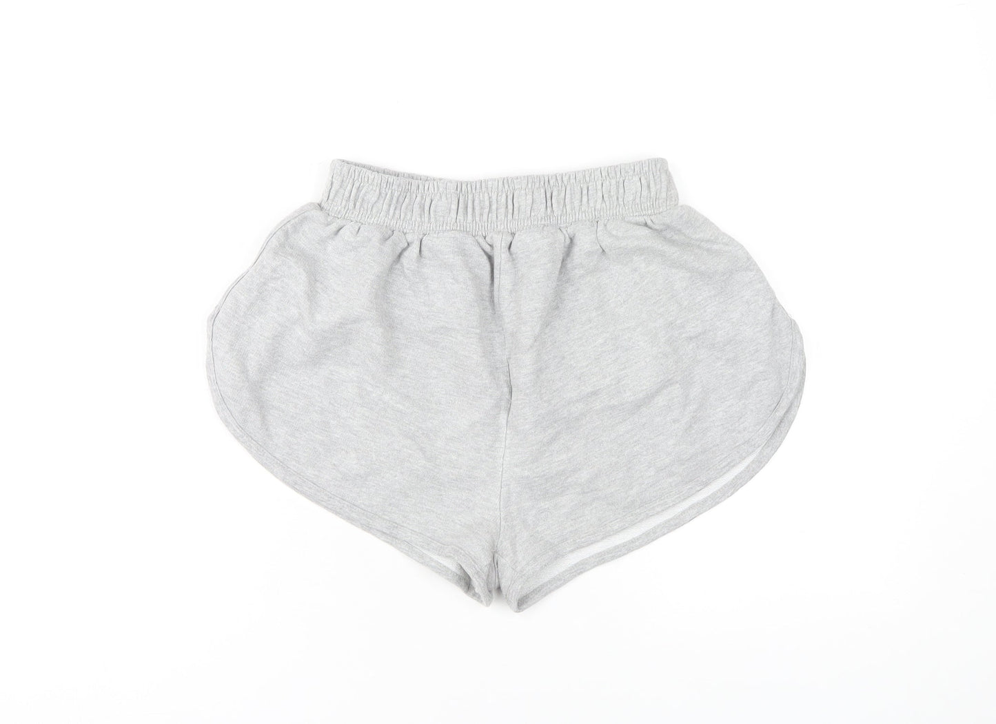 PrettyLittleThing Women's Grey Sweat Shorts Size 8