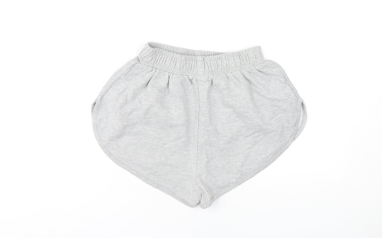 PrettyLittleThing Women's Grey Sweat Shorts Size 8