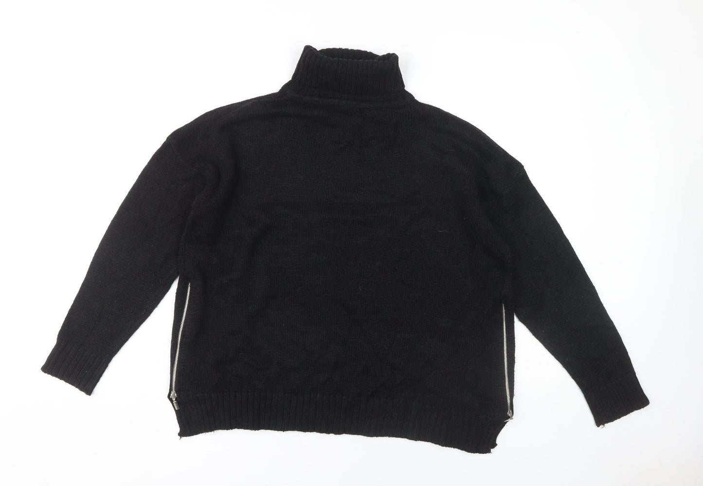 Womens UK Size S Brave Soul Black Pullover Jumper