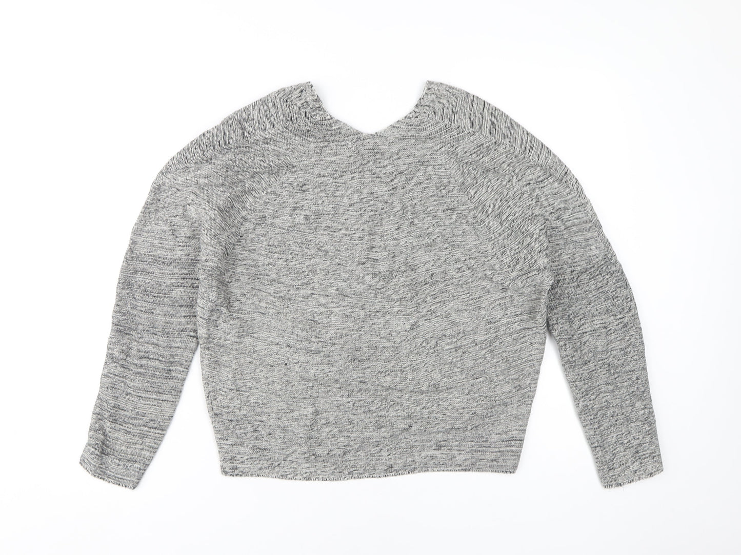 Womens UK Size S Uniqlo Grey Pullover Jumper