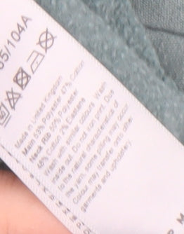 Topman Men's Green Pullover Sweatshirt, Size L