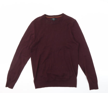 Next Men's Small Red Pullover Jumper