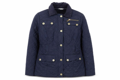 Marks & Spencer Women's Blue Quilted Jacket Size 10