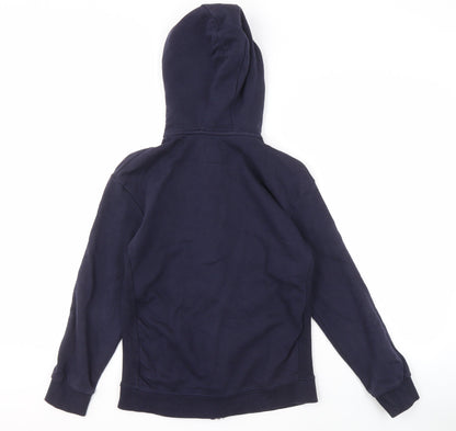 Marks and Spencer Boys Blue Full Zip Hoodie Size 12-13 Years