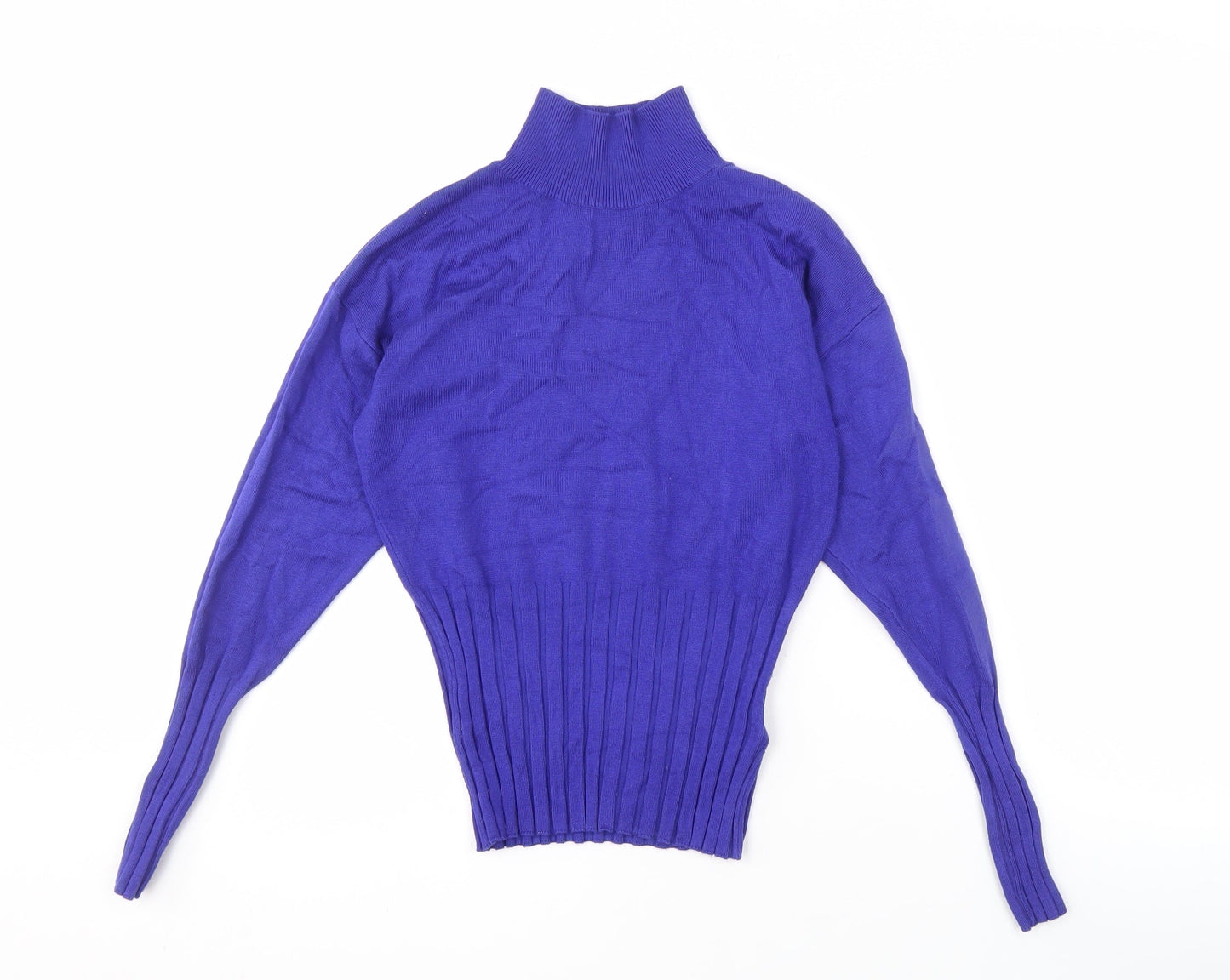 Womens UK Size 10 Marks and Spencer Purple Pullover Jumper