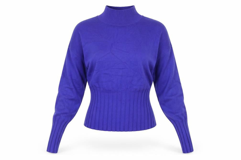 Womens UK Size 10 Marks and Spencer Purple Pullover Jumper