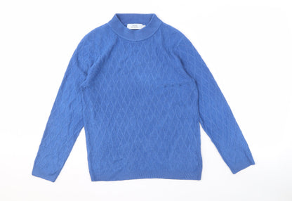 Womens UK Size 10 Honor Millburn Blue Pullover Jumper