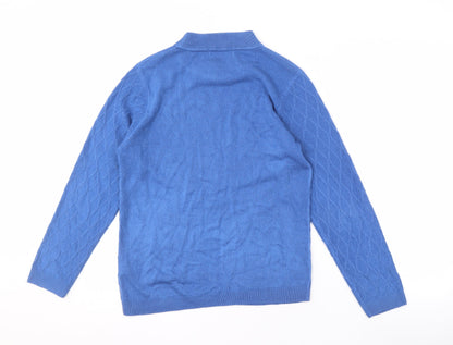 Womens UK Size 10 Honor Millburn Blue Pullover Jumper