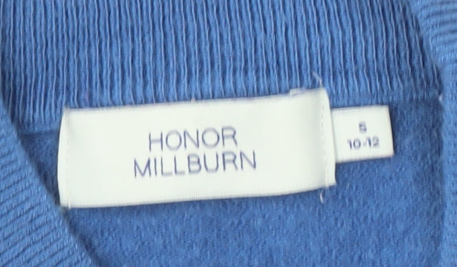Womens UK Size 10 Honor Millburn Blue Pullover Jumper