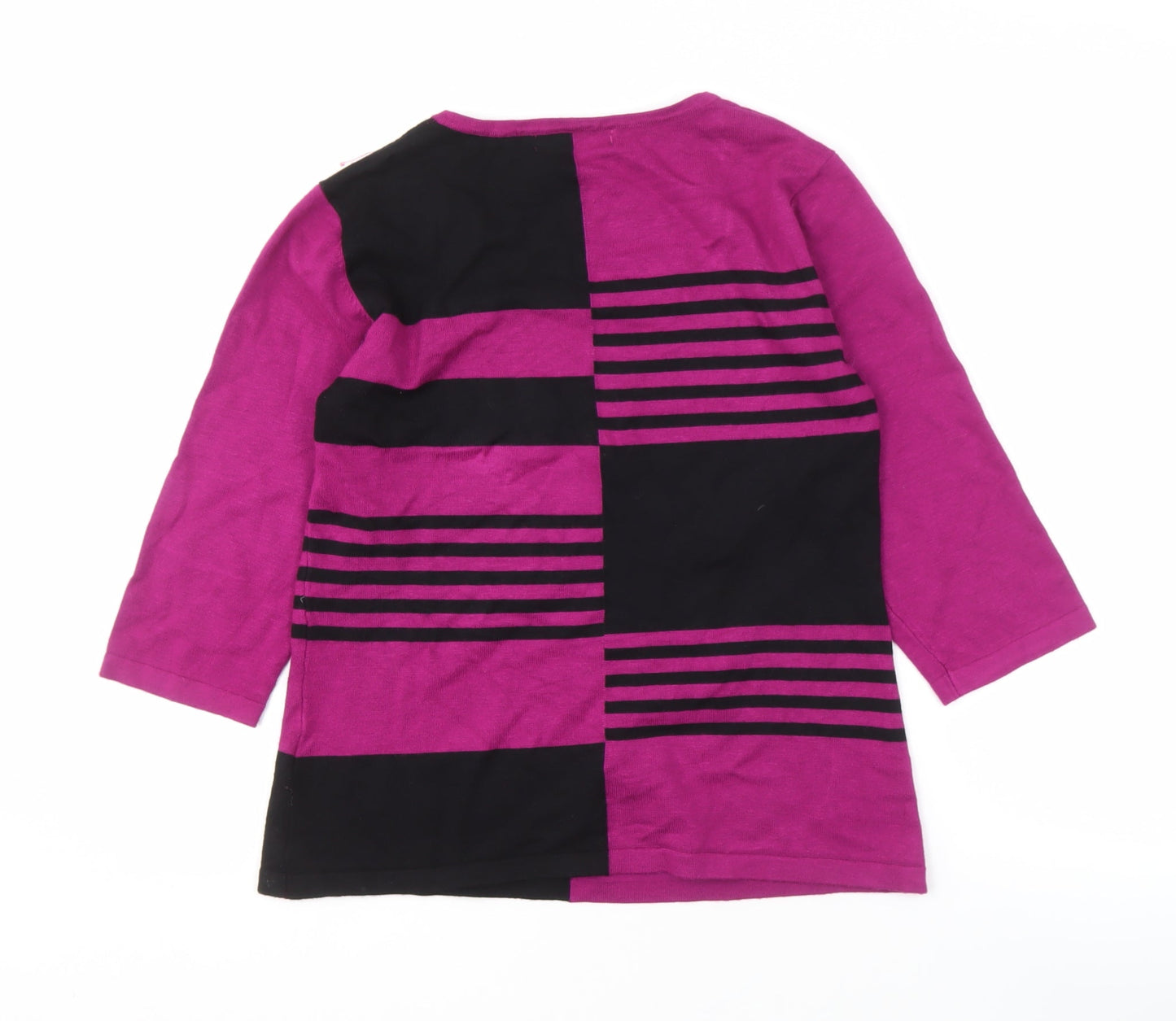 Womens UK Size S Alexara Multicoloured Pullover Jumper