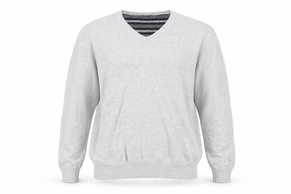 Mens UK Size M Marks and Spencer Grey Pullover Jumper