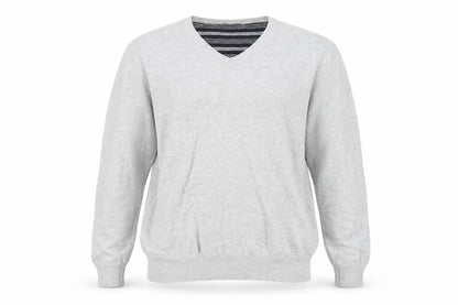 Mens UK Size M Marks and Spencer Grey Pullover Jumper