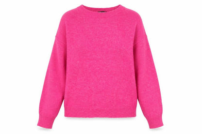 Roman Women's Pink Knit Pullover Jumper - Size S