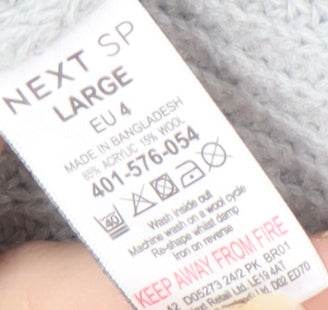 Womens UK Size L NEXT Grey Pullover Jumper