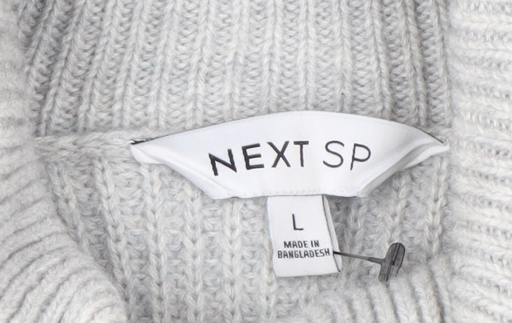 Womens UK Size L NEXT Grey Pullover Jumper