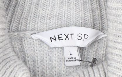 Womens UK Size L NEXT Grey Pullover Jumper