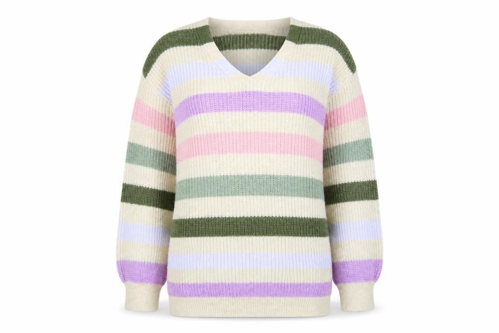 Womens UK Size M Marks and Spencer Multicoloured Pullover Jumper