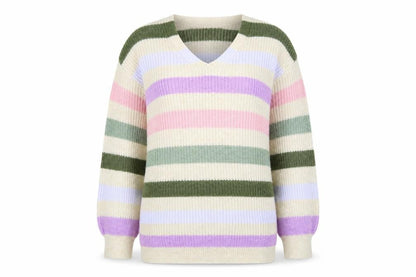 Womens UK Size M Marks and Spencer Multicoloured Pullover Jumper
