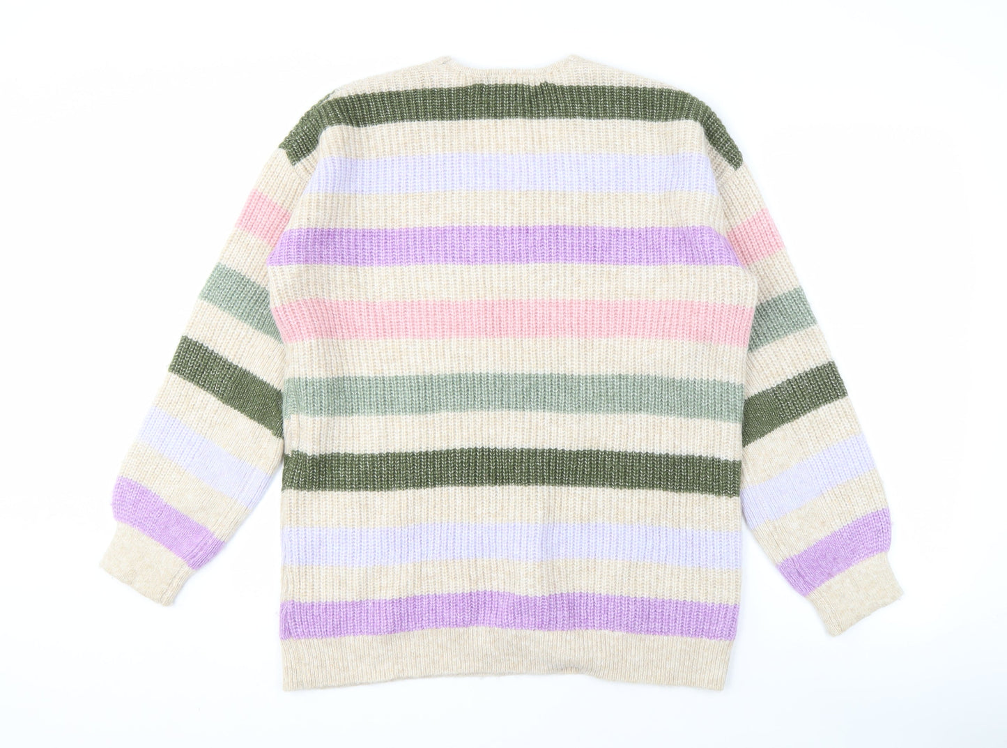 Womens UK Size M Marks and Spencer Multicoloured Pullover Jumper