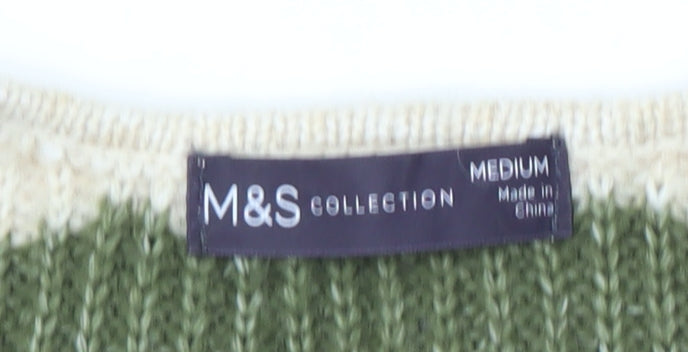 Womens UK Size M Marks and Spencer Multicoloured Pullover Jumper