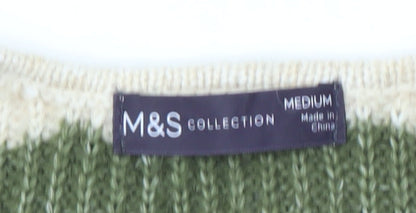 Womens UK Size M Marks and Spencer Multicoloured Pullover Jumper