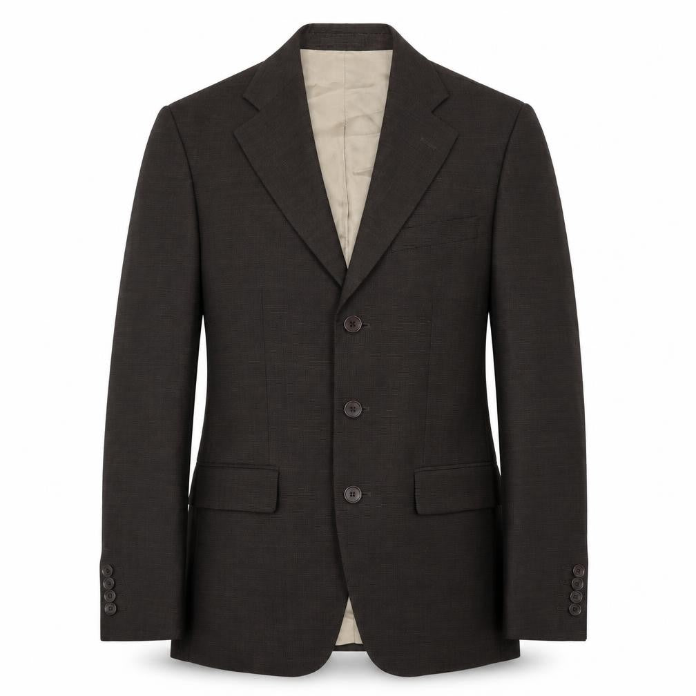 Mens UK Size 36 Zara Regular Brown Suit Jacket