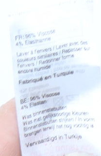 New Look Women's Beige Animal Print Skirt Size 10