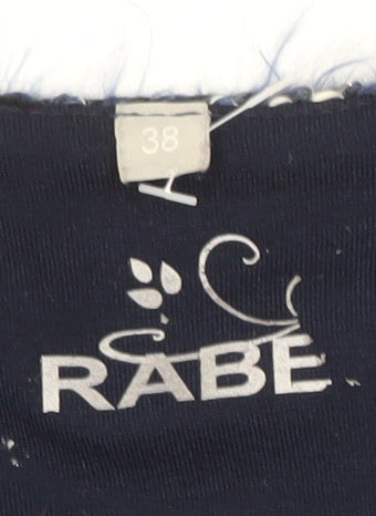 Womens UK Size 10 Rabe Blue Cardigan Jumper