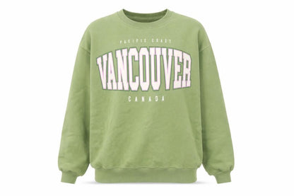 Unisex Adults UK Size XS Pull & Bear Green Pullover Sweatshirt