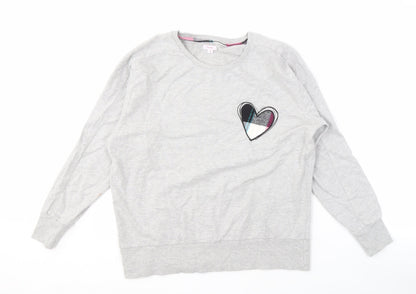 Therapy Women's Grey Pullover Sweatshirt M