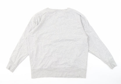 Therapy Women's Grey Pullover Sweatshirt M