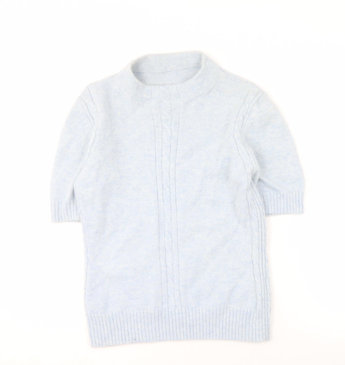 Womens UK Size 12 Marks and Spencer Blue Pullover Jumper