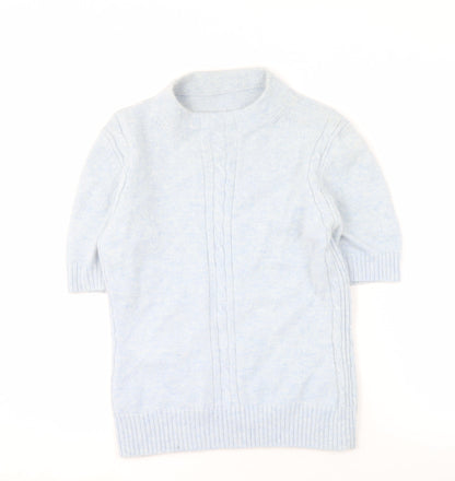 Womens UK Size 12 Marks and Spencer Blue Pullover Jumper