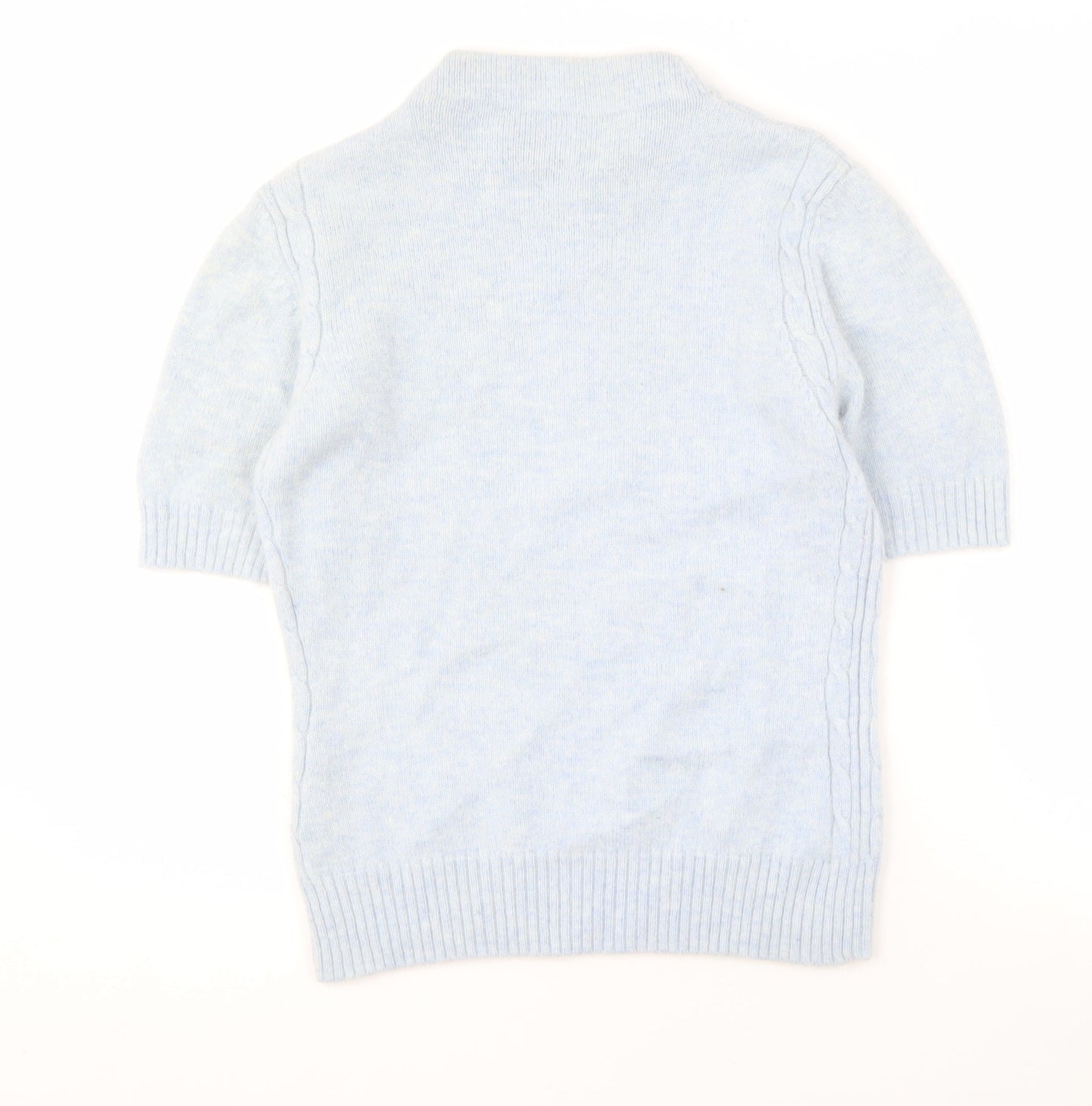 Womens UK Size 12 Marks and Spencer Blue Pullover Jumper