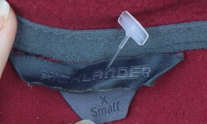 Highlander Women's Red Fleece Pullover Sweatshirt - S