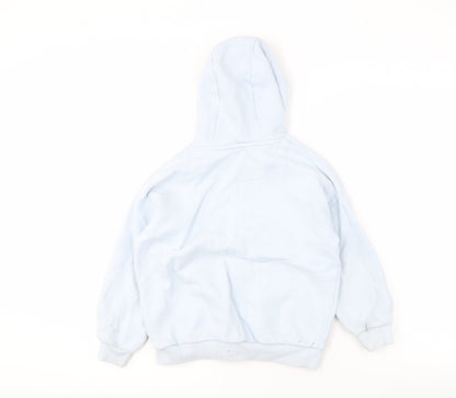 Marks and Spencer Boys Blue Surf Pullover Hoodie, Size 8 Years