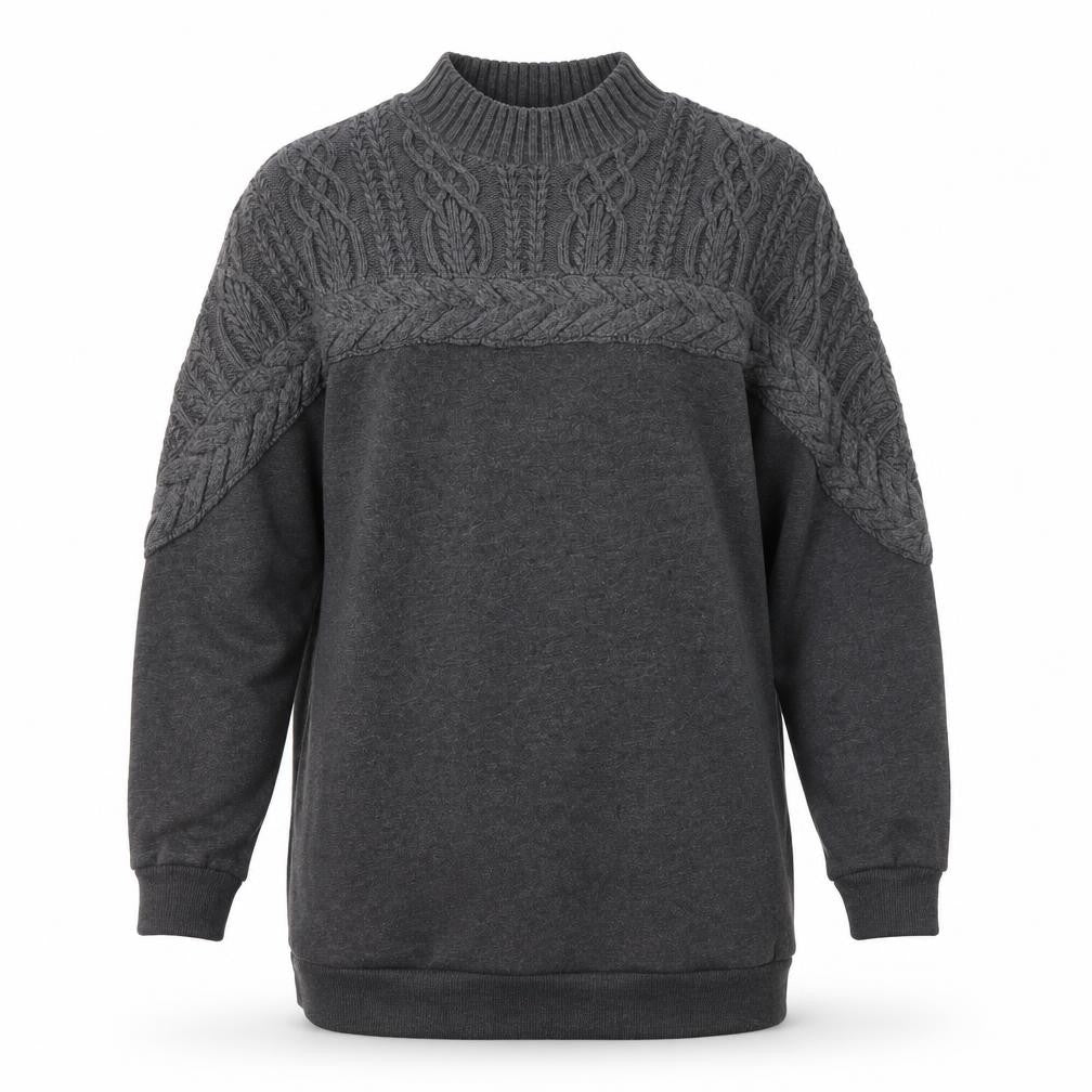 Mens UK Size M River Island Grey Pullover Jumper