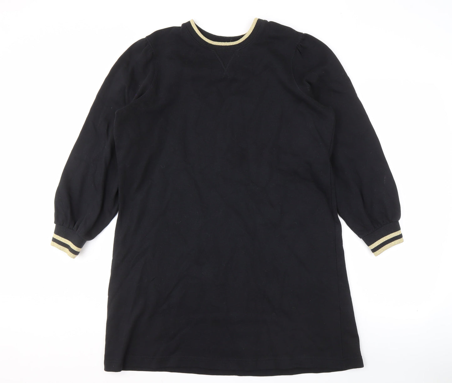 John Lewis Women's Black Long Sleeve Dress M