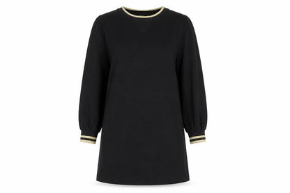 John Lewis Women's Black Long Sleeve Dress M