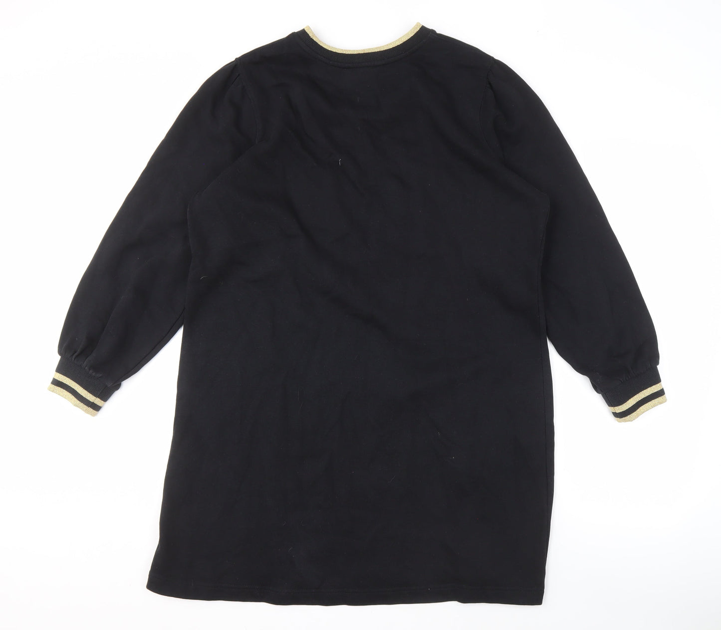 John Lewis Women's Black Long Sleeve Dress M