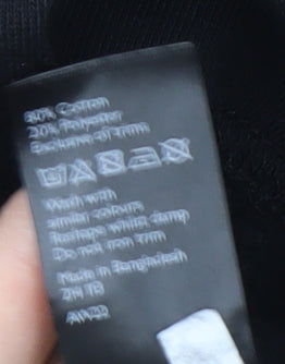 John Lewis Women's Black Long Sleeve Dress M