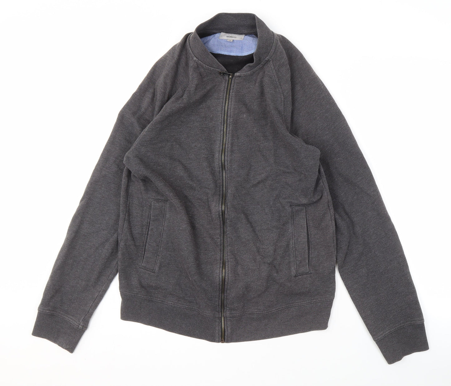 Marks & Spencer Men's Grey Jacket M - Casual Full Zip