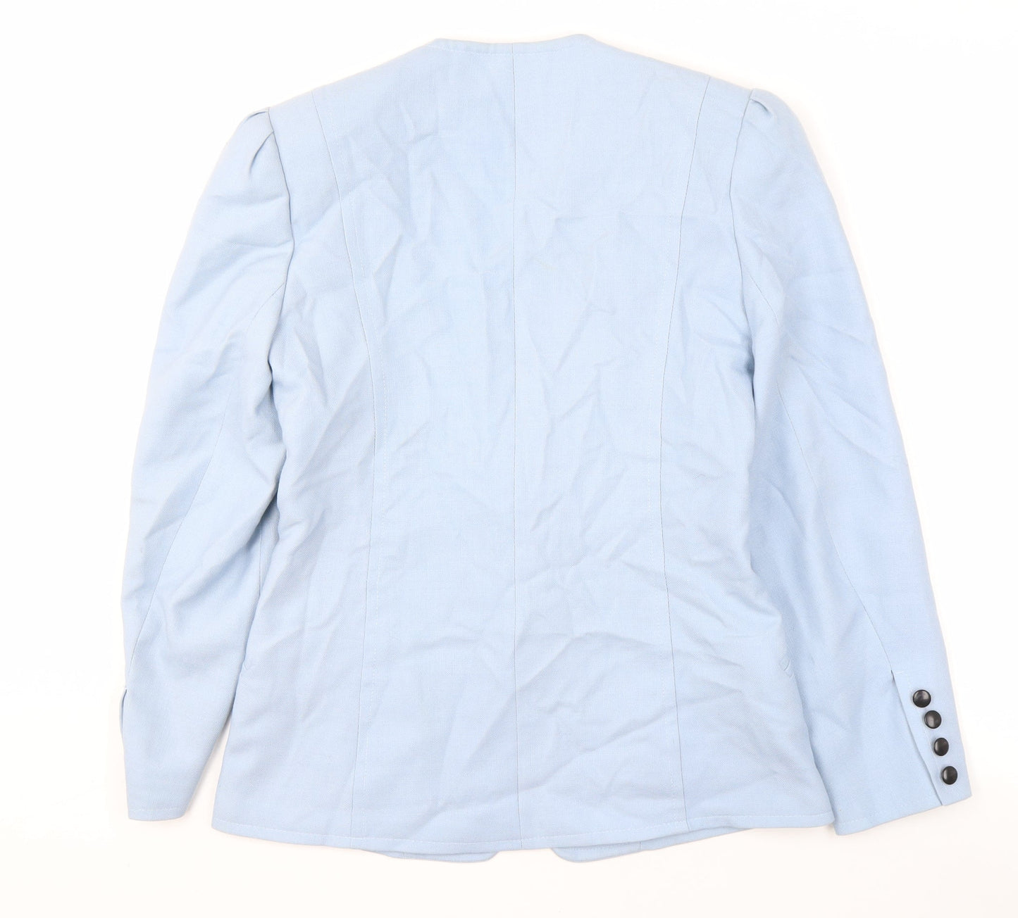 Windsmoor Women's Blue Suit Jacket Size 10 Modal Blend