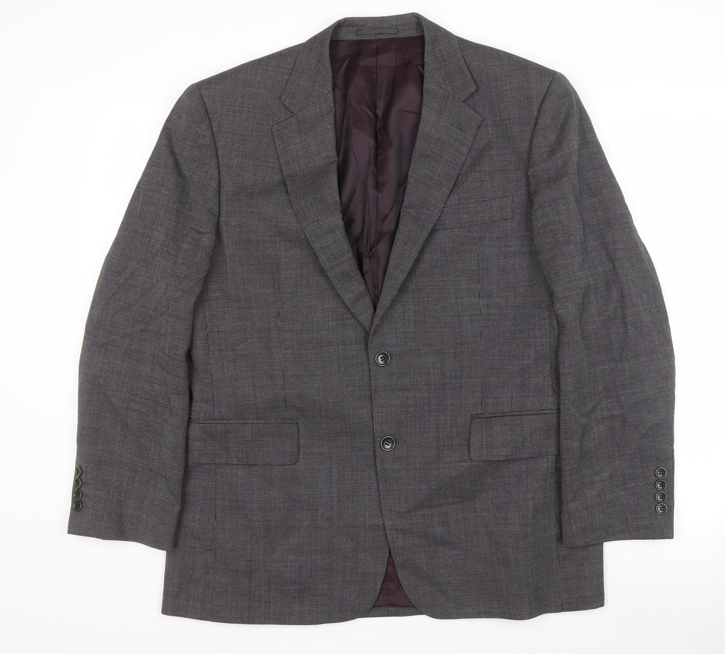Mens UK Size 40 Chester Barrie Regular Grey Suit Jacket