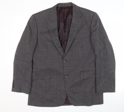 Mens UK Size 40 Chester Barrie Regular Grey Suit Jacket