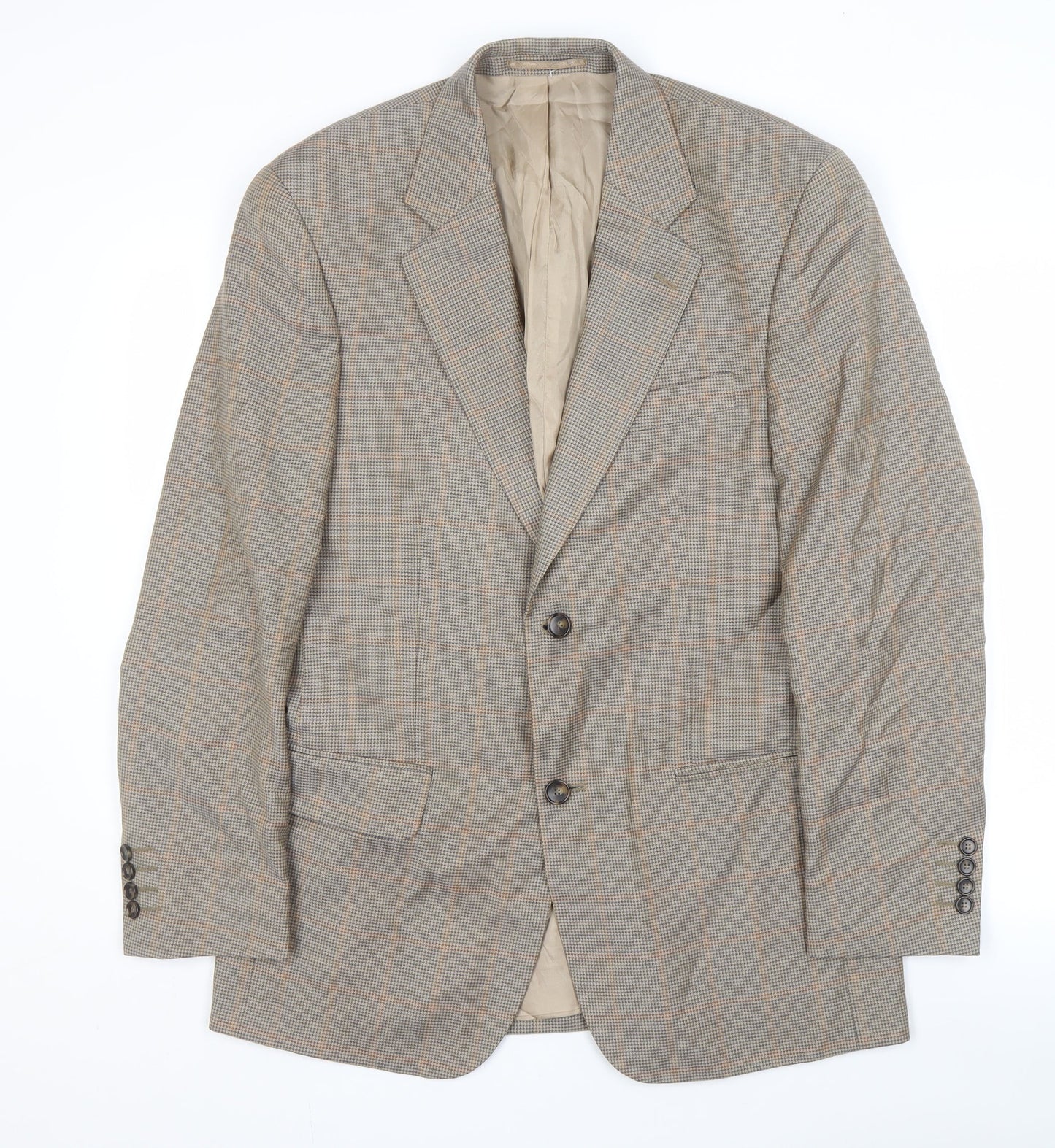 Mens UK Size 38 Farah Regular Multicoloured Suit Jacket