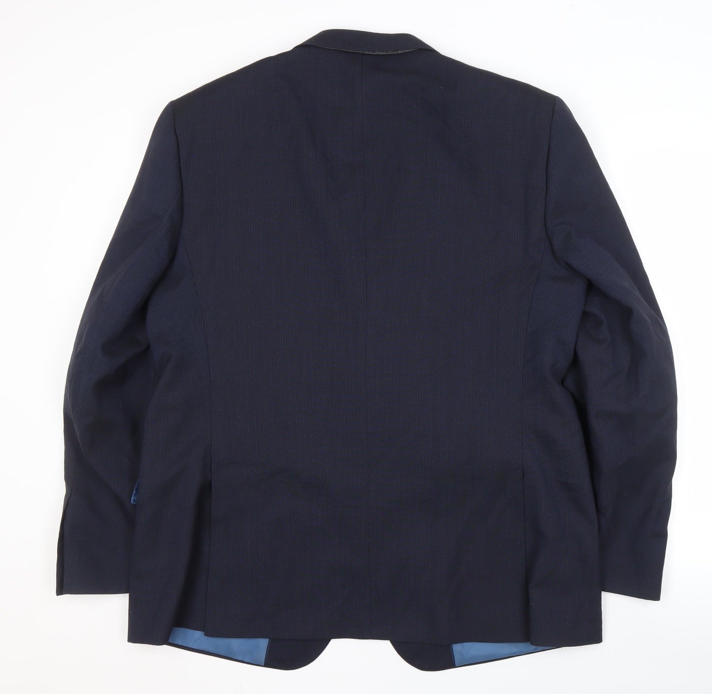 Mens UK Size 44 Marks and Spencer Regular Blue Suit Jacket