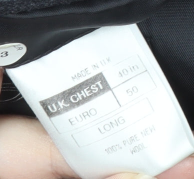 Mens UK Size 40 The Label Regular Grey Suit Jacket