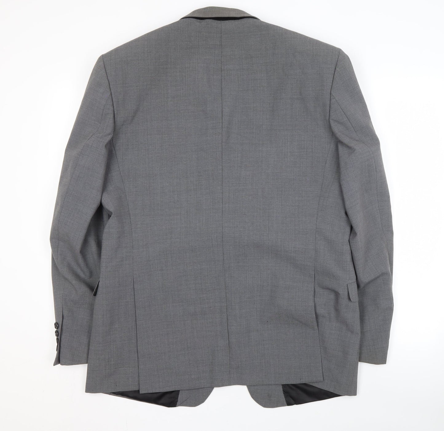 Mens UK Size 44 Blazer Regular Grey Suit Jacket