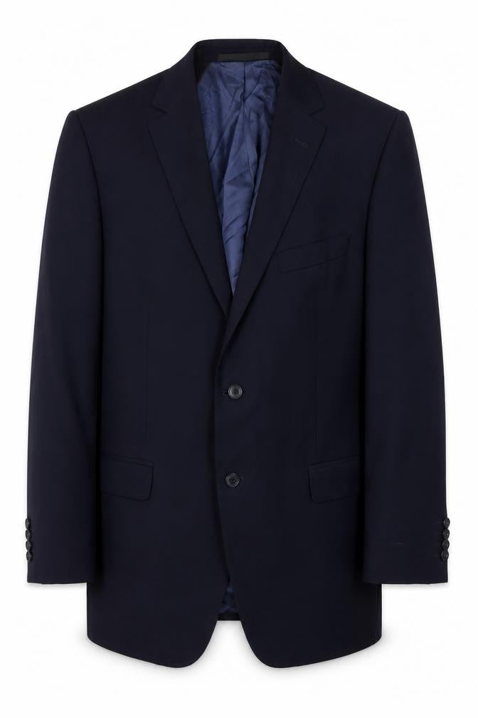 Mens UK Size 42 Marks and Spencer Regular Blue Suit Jacket
